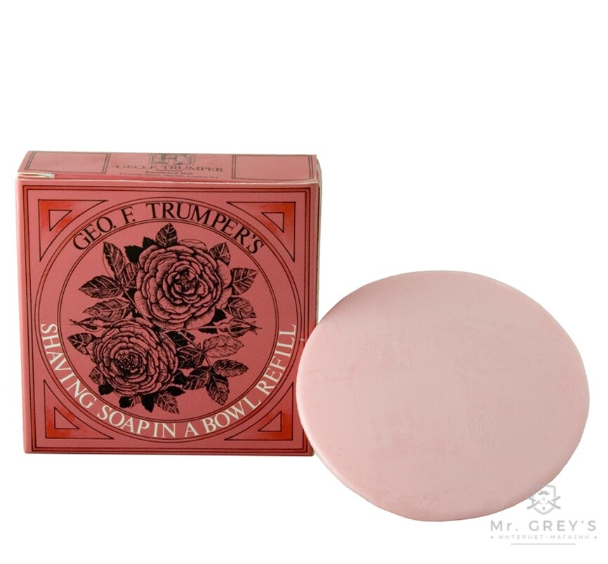 Мило для гоління Geo F Trumper Rose Hard Shaving Soap