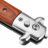 Расчёска Rumble59 Switchblade Comb with Leather Case