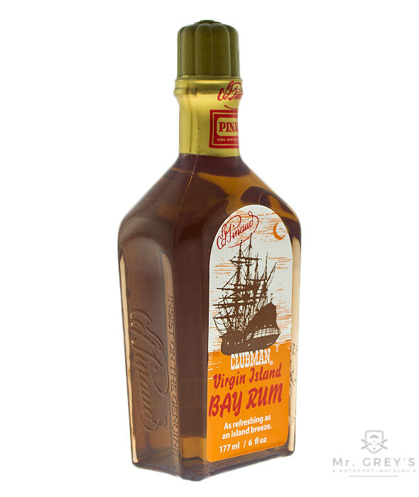Лосьон после бритья Clubman Pinaud Virgin Island Bay Rum 177ml Лосьон после бритья Clubman Pinaud Virgin Island Bay Rum 177ml