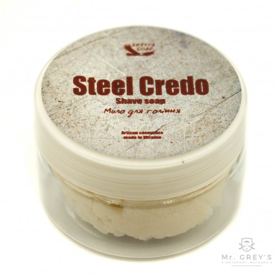 Мыло для бритья Steel Credo Areffa Soap