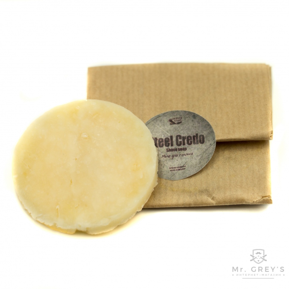 Мыло для бритья Steel Credo Areffa Soap